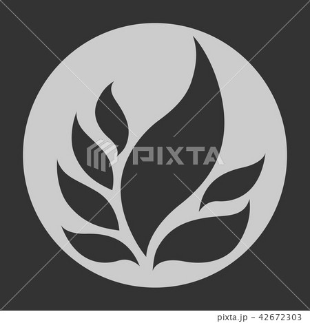 leaf tree flower logo icon symbol sign vector leaf tree flower logo icon symbol sign vector 42672303