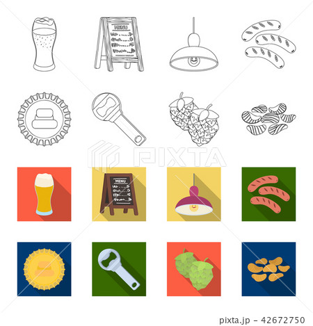 Bar, pub, restaurant, cafe .Pub set collection icons in outline,flet style vector symbol stock Bar, pub, restaurant, cafe .Pub set collection icons in outline,flet style vector symbol stock 42672750