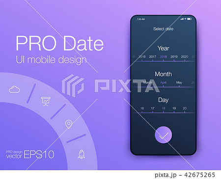Date application UI design concept 42675265