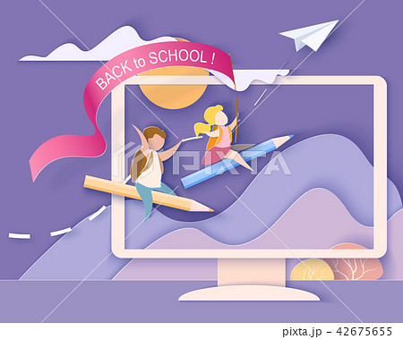 Back to school card. Back to school card. 42675655