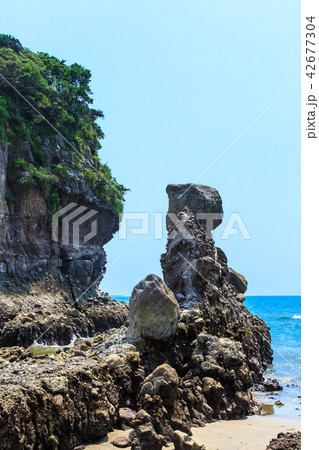 人形岩　【鹿児島県薩摩川内市】 42677304