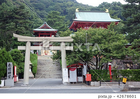 下関市　赤間神宮 鳥居 42678601