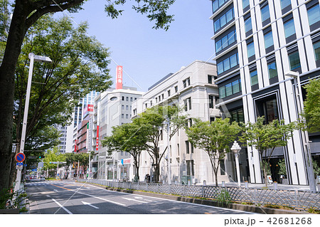 名古屋市中区錦　伏見都市風景　広小路通　広小路クロスタワー前 42681268