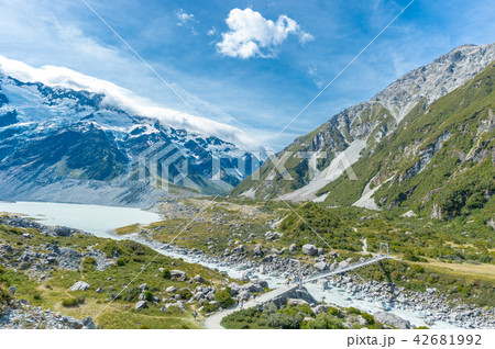 マウントクック国立公園のフッカーバレートラック 42681992