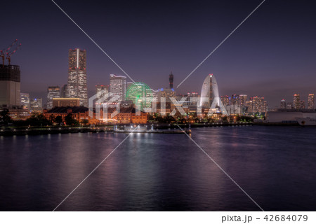 横浜みなとみらい 夜景 横浜みなとみらい 夜景 42684079