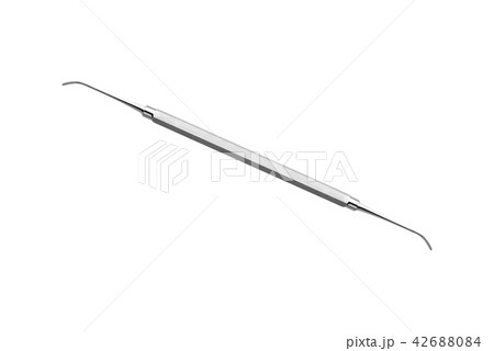 Dental probe isolated on white background 42688084