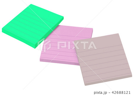 colorful blank post-it notes colorful blank post-it notes 42688121