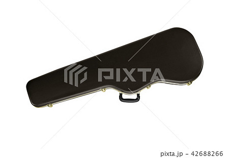 Guitar case isolated on white 42688266
