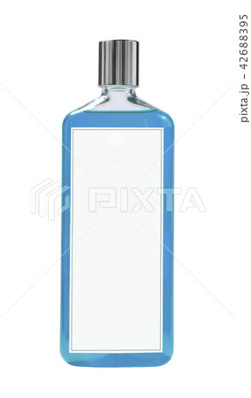 Balsam bottle isolated on white Balsam bottle isolated on white 42688395