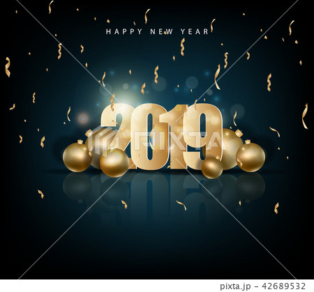 Happy New Year 2019. Chienese New Year 42689532