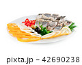 fish with vegetables and olives 42690238