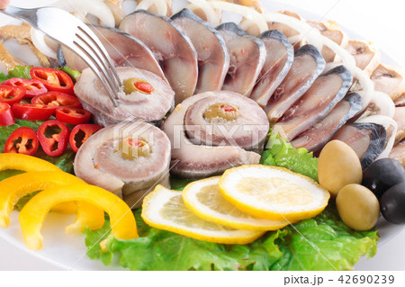 fish with vegetables,anion red pepper fish with vegetables,anion red pepper 42690239