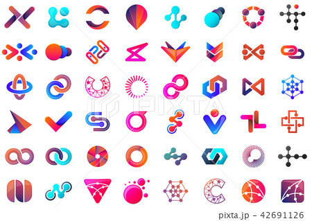 Modern Minimal Vector Logo for banner Modern Minimal Vector Logo for banner 42691126