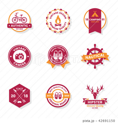 Vintage Retro Vector Logo for banner Vintage Retro Vector Logo for banner 42691150