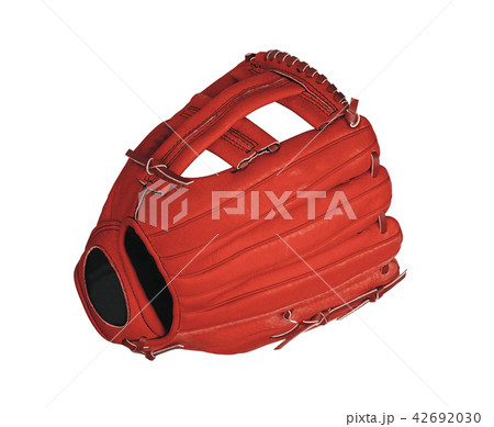 leather baseball glove isolated leather baseball glove isolated 42692030