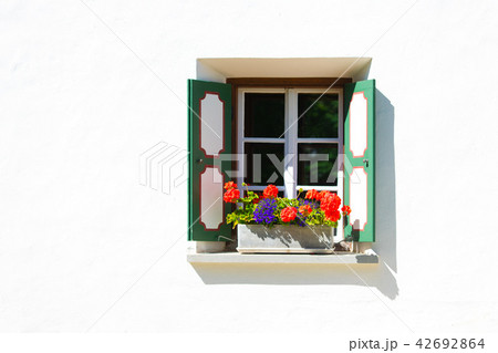 Typical Engadine window in the Fex valley Typical Engadine window in the Fex valley 42692864