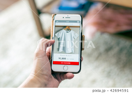 ネットショッピング フリマ アプリ スマホ 42694591