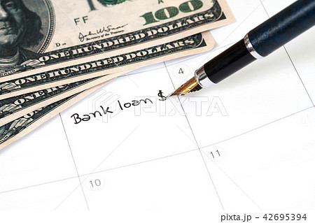 Reminder "bank loan" in calendar 42695394