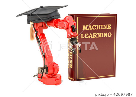 Machine learning concept. 3D rendering 42697987