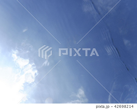 水中から見上げる 42698214