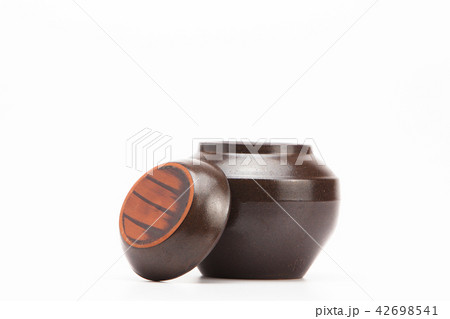 Open head of Crock ceramic jar for storage sauce Open head of Crock ceramic jar for storage sauce 42698541