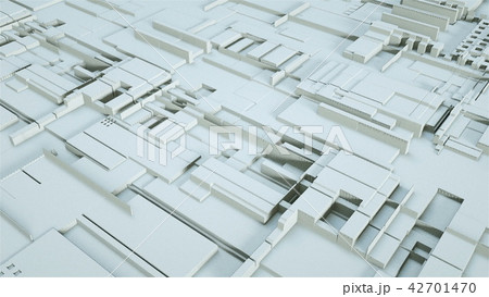 Sci fi space settlement, top view, 3d rendering illustration, computer generated background Sci fi space settlement, top view, 3d rendering illustration, computer generated background 42701470