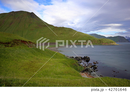 アラスカ・アリューシャン列島・ウラナスカ島の風景 アラスカ・アリューシャン列島・ウラナスカ島の風景 42701646