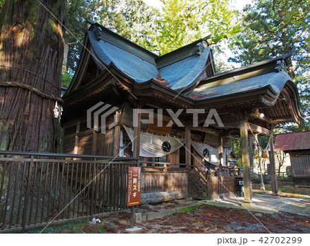 茨城県久慈郡の近津神社　本殿 42702299