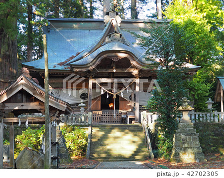 茨城県久慈郡の近津神社 本殿 茨城県久慈郡の近津神社 本殿 42702305