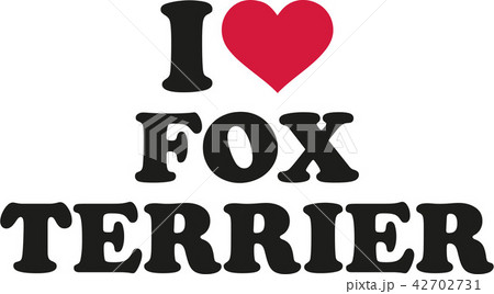 I love Fox Terrier 42702731