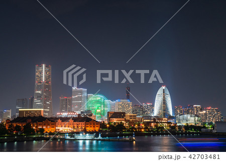 横浜 みなとみらい 夜景 横浜 みなとみらい 夜景 42703481