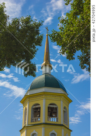 Belfry at the Orthodox church. 42704995