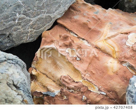Stones texture and background 42707408