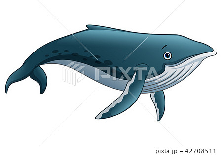 Sperm Whale Cartoon Stock Illustration