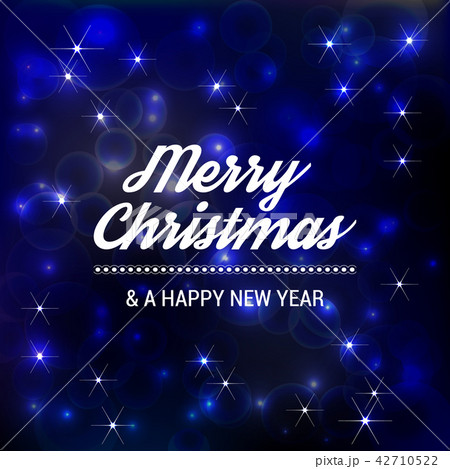 New year and Merry Christmas illustration 42710522