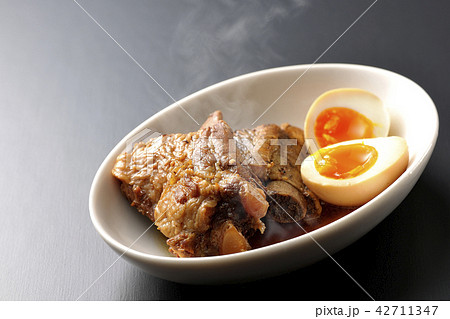 スペアリブと煮卵 42711347