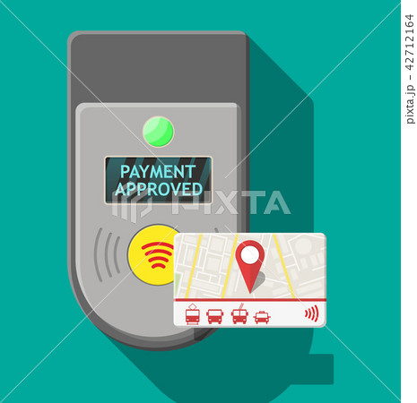 Transport card near terminal. 42712164