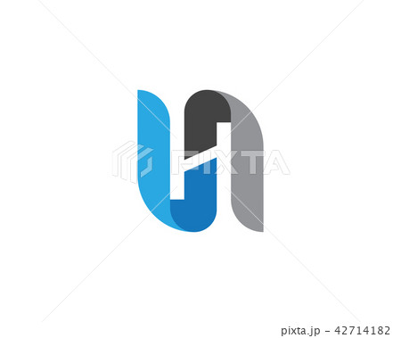 H Letter Logo Template Design 42714182