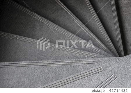 Modern spiral staircase. Luxurious interior Modern spiral staircase. Luxurious interior 42714482