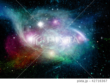 galaxy in a free space 42716367