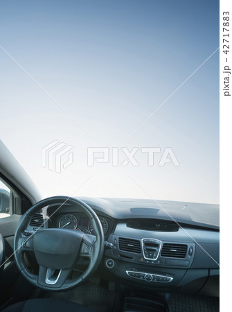 Car inside composition. Car inside composition. 42717883