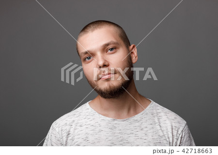 portrait of calm young man 42718663