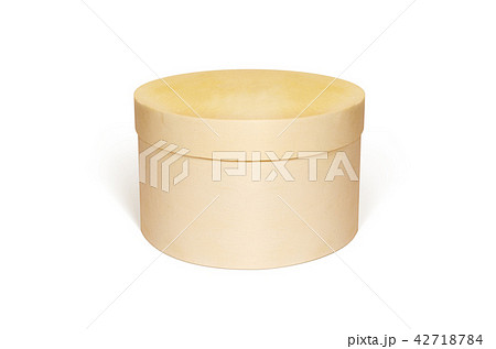 Round blank wooden box mock up. Small wood case Round blank wooden box mock up. Small wood case 42718784