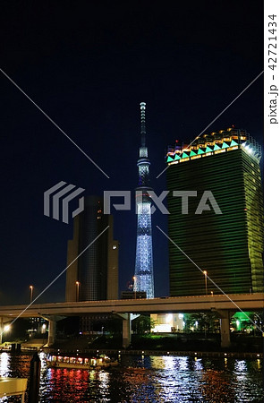 スカイツリー　夜景 42721434