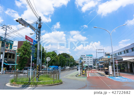 駅前風景　あざみ野駅 42722682