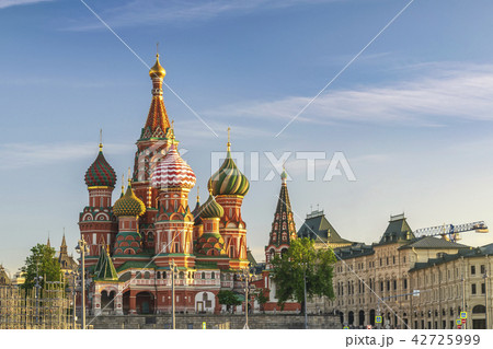 Saint Basil Catherdral Red Square, Moscow, Russia 42725999
