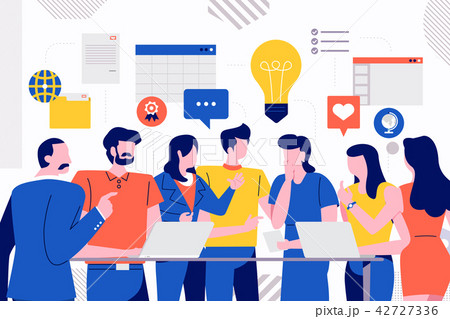 Teamwork business meeting 42727336