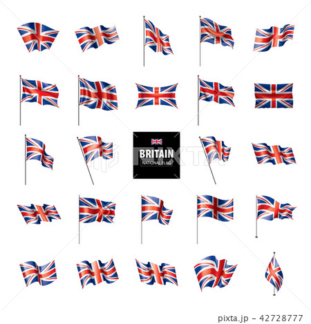 Flag of the United Kingdom, vector 42728777
