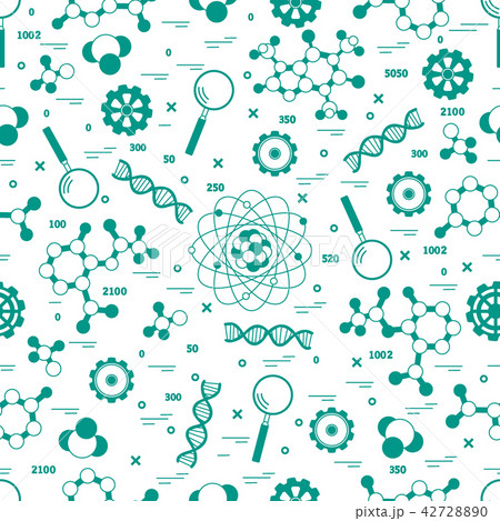 Seamless pattern with variety scientific, 42728890