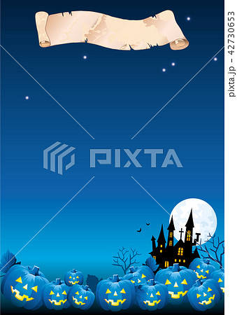 ハロウィン背景素材 ハロウィン背景素材 42730653